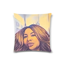 Load image into Gallery viewer, Custom Pillows Custom Zippered Pillow Case 16"x16"(Twin Sides)