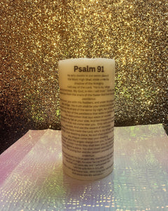 Custom Candle Keepsake