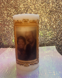 Custom Candle Keepsake